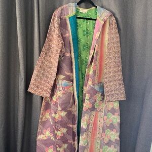 Kantha Bae Rising Sun long coat